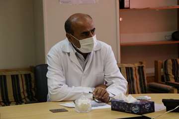سفر یک روزه رئیس دانشگاه علوم پزشکی استان سمنان به شهرستان دامغان99.05.23 